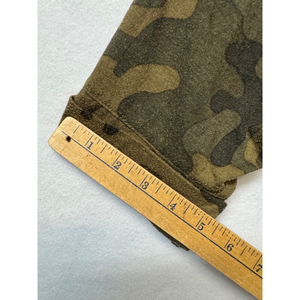 Camo Button-Up Shirt By Paper + Tee Size L Cotton Womens Casual Wear - Picture 8 of 8